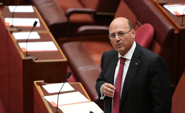 Assistant treasurer Arthur Sinodinos is being pushed to consider “patent box” incentives to spur innovation and commercialisation in Australia. AAP/Stefan Postles